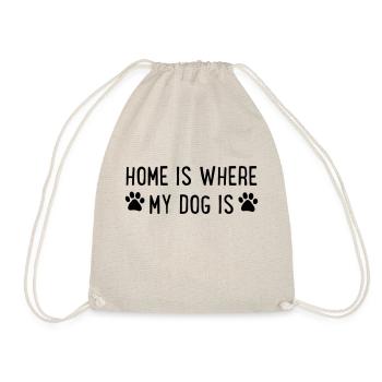 Dog - Drawstring Bag - nature - Front