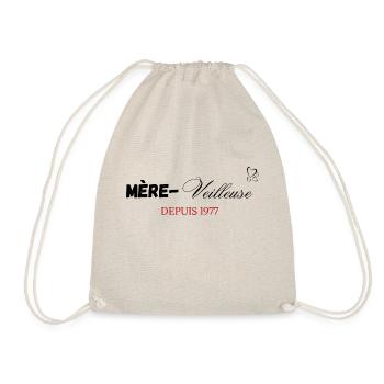 Mère veilleuse depuis 1977 - Sac de sport léger - nature - Devant
