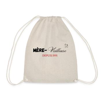 Mère veilleuse depuis 1991 - Sac de sport léger - nature - Devant
