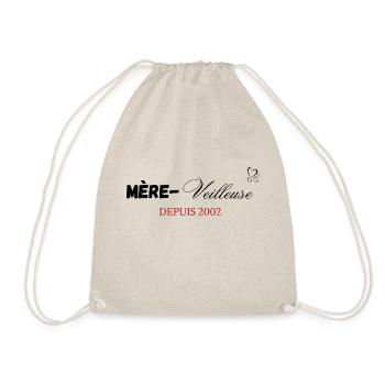 Mère veilleuse depuis 2002 - Sac de sport léger - nature - Devant