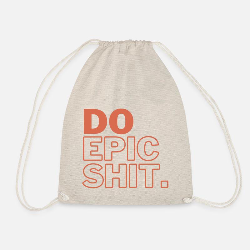 DO EPIC SH*T - Turnbeutel - Natur
