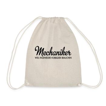 Mechaniker - Turnbeutel - Natur - Vorne