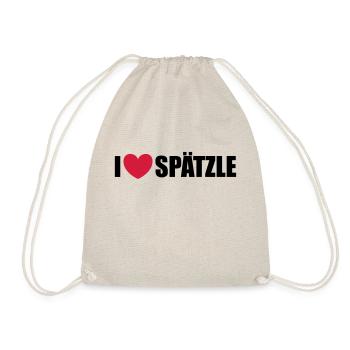 Spätzle - Turnbeutel - Natur - Vorne
