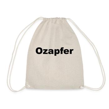 Ozapfer - Turnbeutel - Natur - Vorne