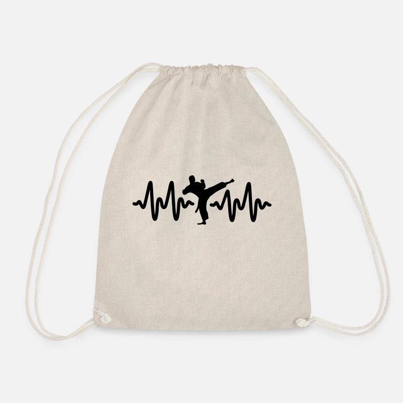 karate - Drawstring Bag - nature