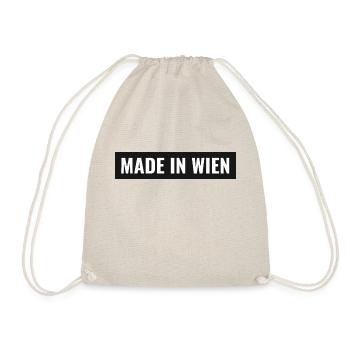 MADE IN WIEN - Turnbeutel - Natur - Vorne