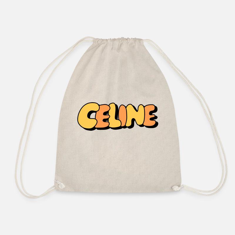 Celine - Drawstring Bag - nature