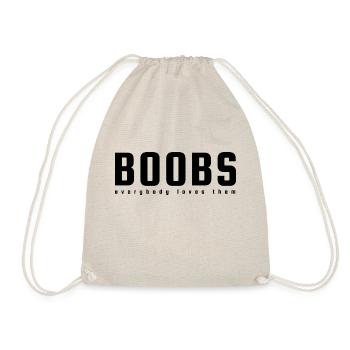 Boobs - Drawstring Bag - nature - Front