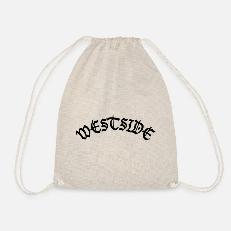 WESTSIDE - Drawstring Bag - nature