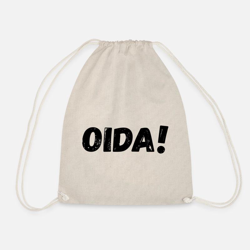 Oida OIDA! - Turnbeutel - Natur