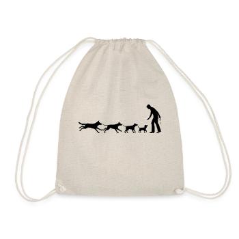 Amoureux des chiens - Sac de sport léger - nature - Devant