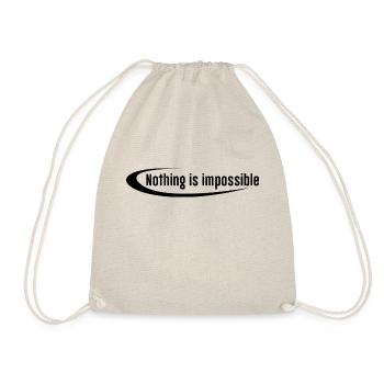Proverbes chrétiens - Sac de sport léger - nature - Devant
