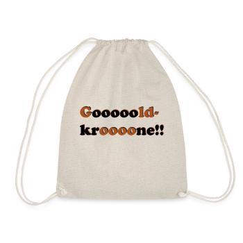 Gooooldkrooone - Turnbeutel - Natur - Vorne