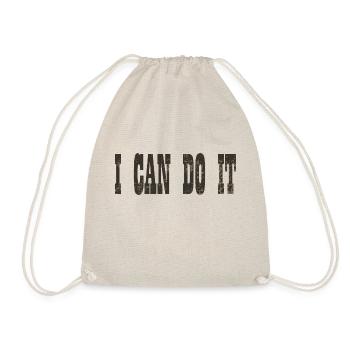 i can do it - Sac de sport léger - nature - Devant