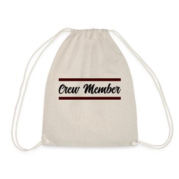 Crew Member - Drawstring Bag - nature - Front