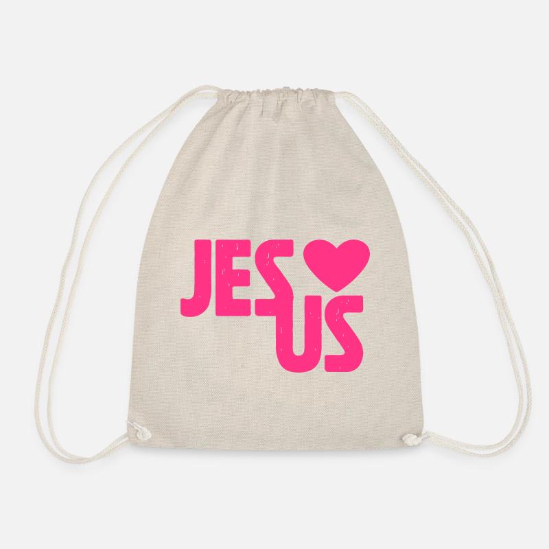 JESUS - Turnbeutel - Natur
