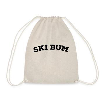 SKI BUM - Turnbeutel - Natur - Vorne