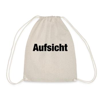 Aufsicht - Turnbeutel - Natur - Vorne