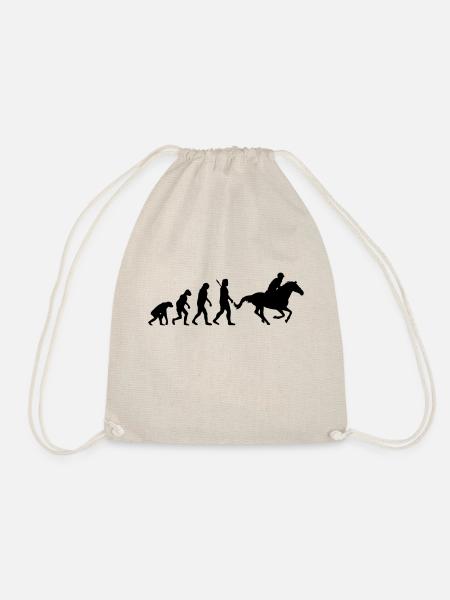 Evolution Reiten - Turnbeutel - Natur