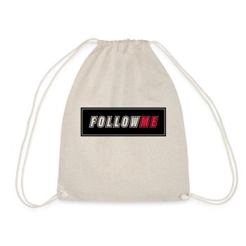 FOLLOW ME - Turnbeutel - Natur - Vorne