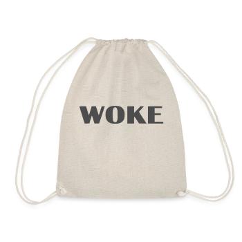 woke - Drawstring Bag - nature - Front