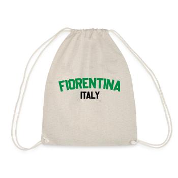 Fiorentina Italy - Drawstring Bag - nature - Front