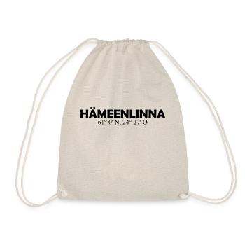 Hämeenlinna Finland Coordinates Longitude Latitude - Turnbeutel - Natur - Vorne