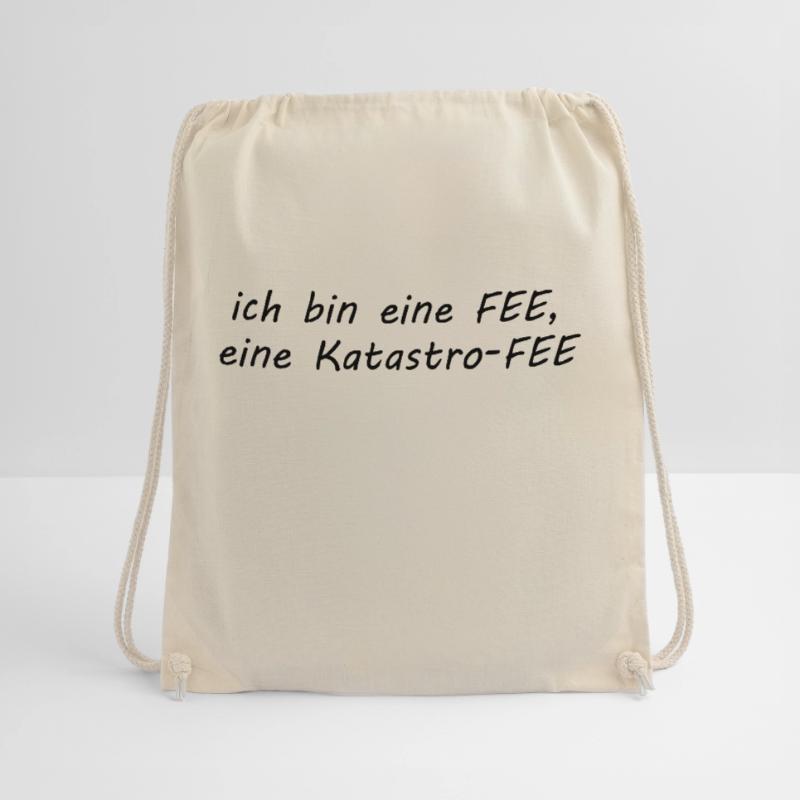 ich bin eine Fee - eine Katastro-Fee, Katastrophe Turnbeutel