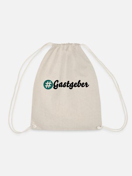 Gastgeber - Turnbeutel - Natur