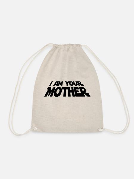 Deine Mutter – Sci-Fi Familien Design für Nerds - Turnbeutel - Natur