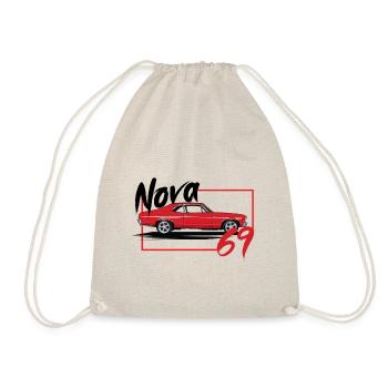 Nova 69 - Drawstring Bag - nature - Front