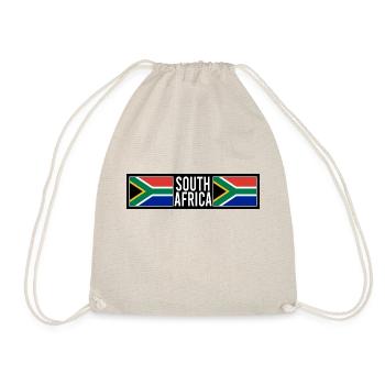 Drapeau Afrique du Sud Afrikaans Suid-Afrika - Sac de sport léger - nature - Devant