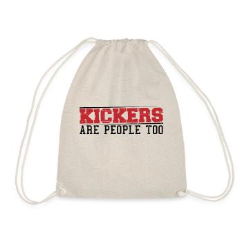 Les kickers sont aussi des gens 13 - Sac de sport léger - nature - Devant
