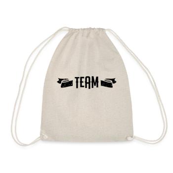 team - Drawstring Bag - nature - Front