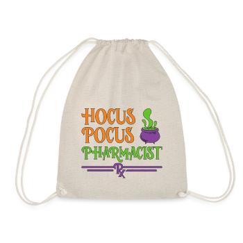 Pharmacist Halloween - Drawstring Bag - nature - Front