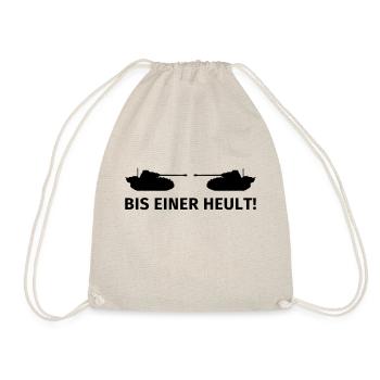 Bis einer heult - Turnbeutel - Natur - Vorne