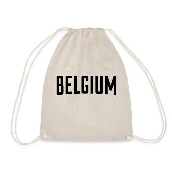 Belgie Belgium Belgique WK - Drawstring Bag - nature - Front