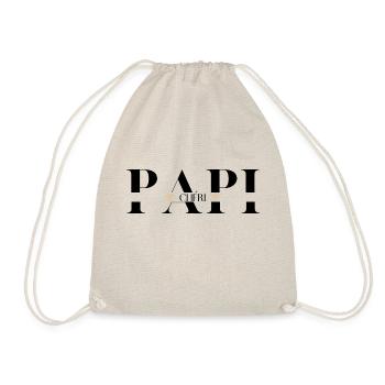 papi Chéri - Sac de sport léger - nature - Devant