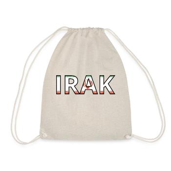 Flag of Iraq - Drawstring Bag - nature - Front