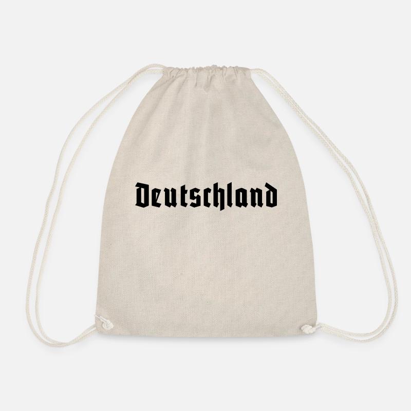 deutschland - Drawstring Bag - nature