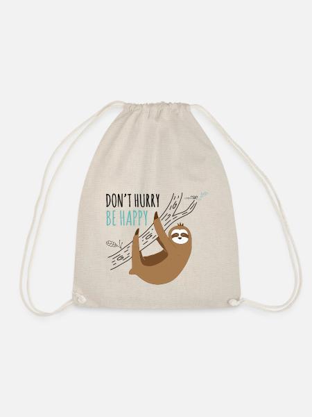 Sloth - Don't hurry - Turnbeutel - Natur
