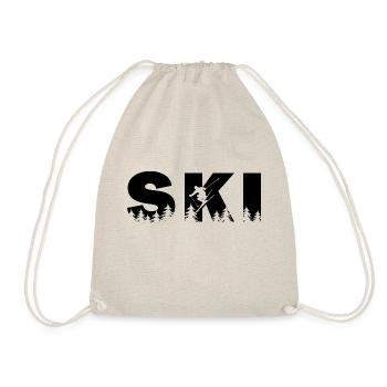 Ski. Ski Sports d’hiver - Sac de sport léger - nature - Devant
