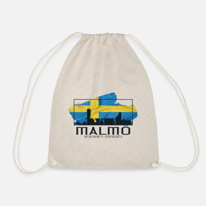 Malmö ist immer eine gute Idee - Turnbeutel - Natur