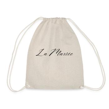 La mariée - Sac de sport léger - nature - Devant