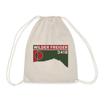 Wild Freiger Mountain Tour Red Ridge Summit Altitude - Drawstring Bag - nature - Front