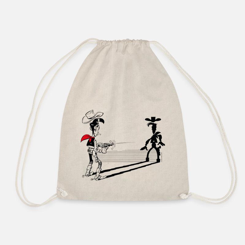 Lucky Luke Plus Rapide Que Son Ombre - Sac de sport léger - nature