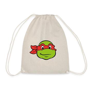 Les Tortues Ninja Raphaël Costume Déguisement - Sac de sport léger - nature - Devant