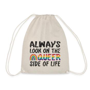 Toujours regarder du côté queer de la vie - Sac de sport léger - nature - Devant