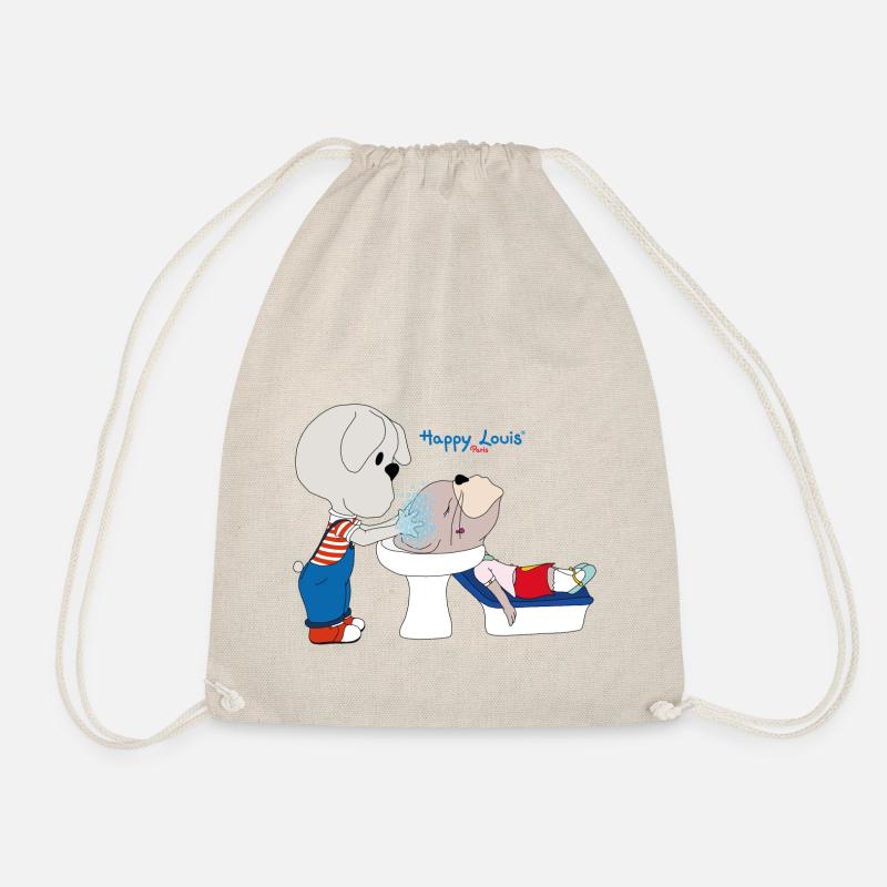 Happy Louis - SHAMPOING - Drawstring Bag - nature