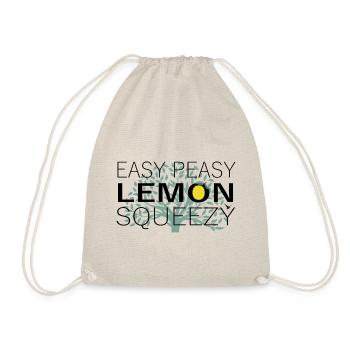 Easy Peasy Lemon Squeezy - Sac de sport léger - nature - Devant